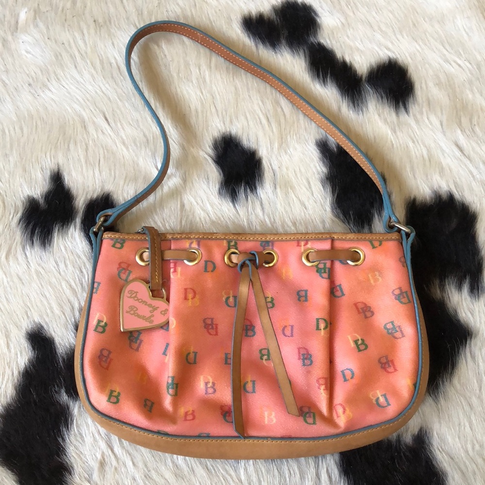 Dooney and Bourke Rainbow Monogram Bag